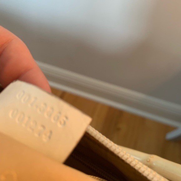 Gucci vintage GG beige canvas bamboo handle bag - Picture 11 of 13